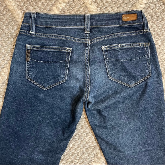 PAIGE Premium Denim Low Rise Skinny Blue Jeans - Women’s Size 25 - Picture 8 of 12